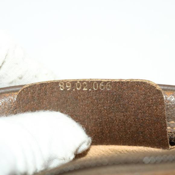 GUCCI GG Canvas Web Sherry Line Shoulder Bag Beige Red Green Auth 43903 - Picture 12 of 16